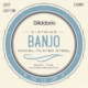 D'Addario EJ60NY 5-String Banjo Strings, NY Steel, Light 9-20