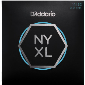 D'Addario NYXL1152 Nickel Wound Electric Guitar Strings,, 11-52