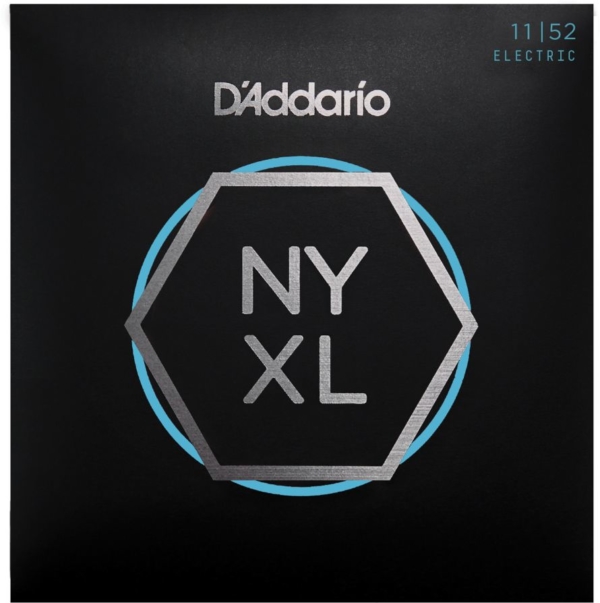 D'Addario NYXL1152 Nickel Wound Electric Guitar Strings,, 11-52