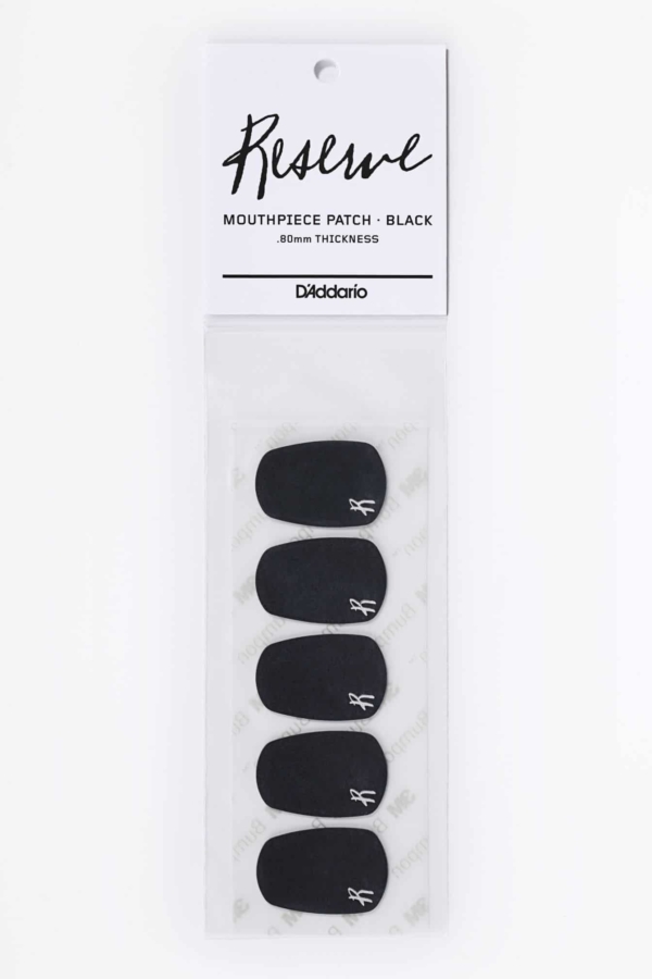 Reserve Mouthpiece Patch, Black, 5 pack