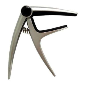 GT Acoustic Steel String Guitar Capo in Silver