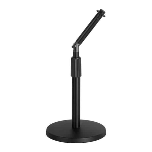 Adjustable Desktop Rocker-Lug Microphone Stand