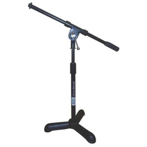 Low Profile Boom Mic Stand with Diecast Base