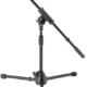 Low Profile Telescopic Boom Mic Stand with Tripod Base