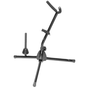 Alto/Tenor Saxophone Stand with Flute Peg