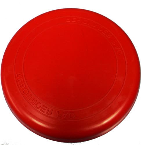 Rebounder 8" Drum Practice Pad in Red