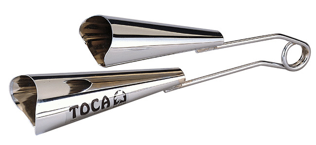 Toca Contemporary Series Handheld Agogo Bells Chrome