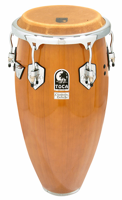 Toca Custom Deluxe Series 11-3/4" Wooden Conga Antique Maple