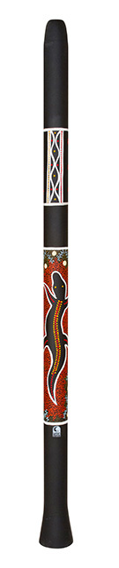 Toca Duro Didgeridoo 51" Black w Artwork