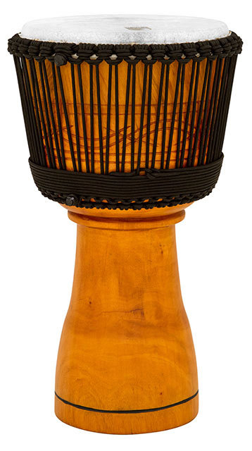 Toca Master Series Wooden Djembe 12" Synthetic Head Natural w Bag