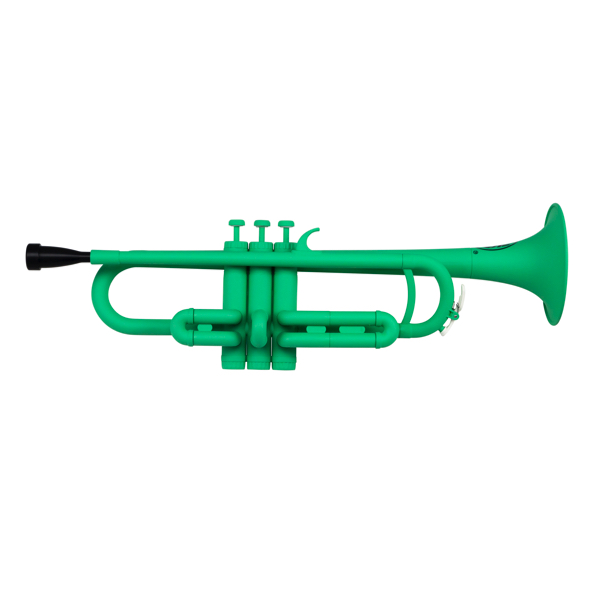 ZO Plastic Trumpet Screamin Green