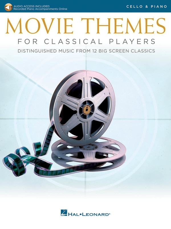 MOVIE THEMES FOR CLASSICAL PLAYERS CELLO/PIANO BK/OLA