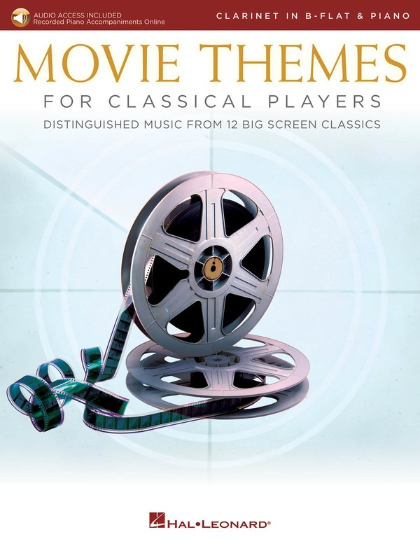 MOVIE THEMES FOR CLASSICAL PLAYERS CLARINET/PIANO BK/OLA