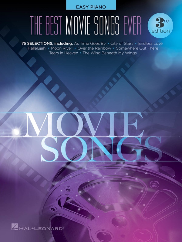 THE BEST MOVIE SONGS EVER EASY PIANO 3RD EDITION