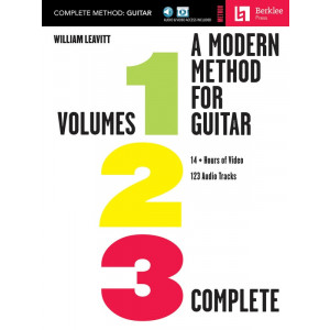 MODERN METHOD FOR GUITAR VOL 1/2/3 COMPLETE BK/OLM