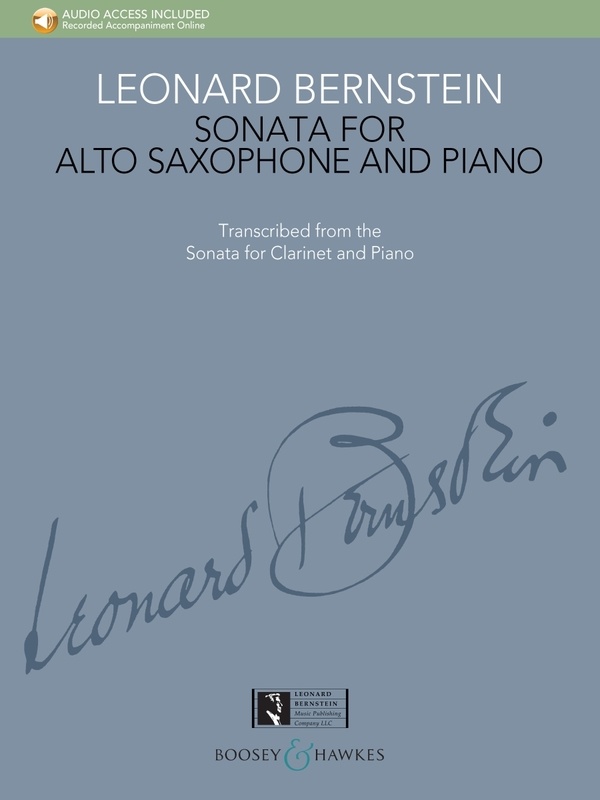 BERNSTEIN - SONATA FOR ALTO SAX/PIANO BK/OLA
