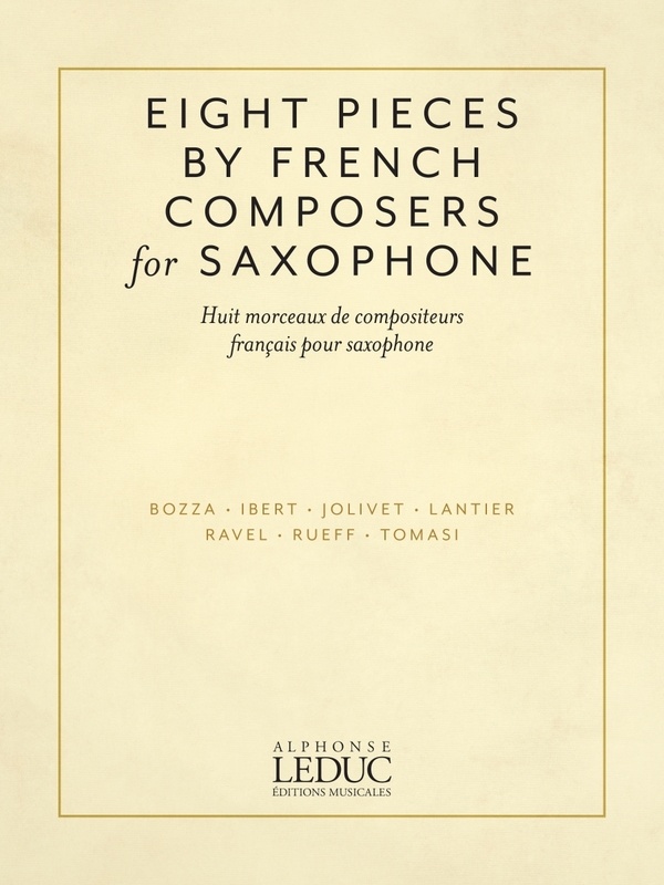 8 PIECES BY FRENCH COMPOSERS FOR SAXOPHONE