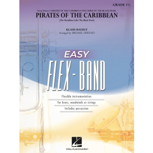 Pirates of the Caribbean (from The Curse of the Black Pearl) Easy Flex Band SC/PTS