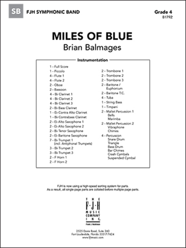 Miles of Blue CB4 SC/PTS
