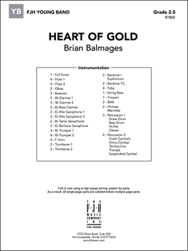 Heart of Gold CB2.5 SC/PTS
