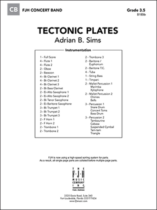 Tectonic Plates CB3.5 SC/PTS