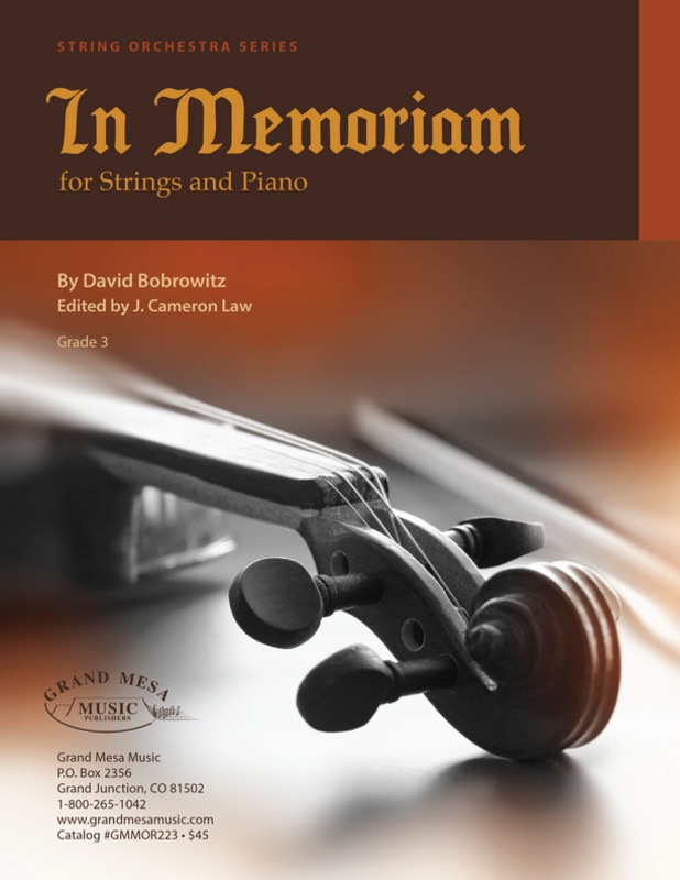 In Memoriam (For Strings and Piano) SO3 SC/PTS